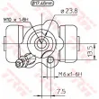 Cylindre de roue TRW BWC249 - Visuel 2