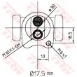 Cylindre de roue TRW BWC251 - Visuel 2