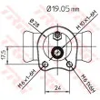 Cylindre de roue TRW BWD119 - Visuel 2