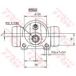 Cylindre de roue TRW BWD121 - Visuel 2