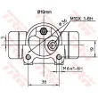 Cylindre de roue TRW BWD137 - Visuel 2