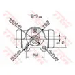 Cylindre de roue TRW BWD183 - Visuel 2