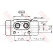 Cylindre de roue TRW BWD184 - Visuel 2