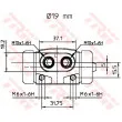 Cylindre de roue TRW BWD189 - Visuel 2