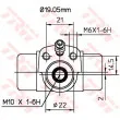Cylindre de roue TRW BWD268 - Visuel 2