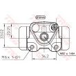Cylindre de roue TRW BWD271 - Visuel 2