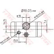 Cylindre de roue TRW BWD291 - Visuel 2
