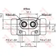 Cylindre de roue TRW BWD292 - Visuel 2
