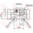 Cylindre de roue TRW BWD305 - Visuel 2