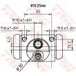Cylindre de roue TRW BWD314 - Visuel 2
