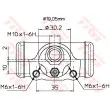 Cylindre de roue TRW BWD337 - Visuel 2