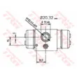 Cylindre de roue TRW BWF195 - Visuel 2