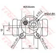 Cylindre de roue TRW BWF250 - Visuel 2