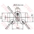 Cylindre de roue TRW BWF251 - Visuel 2