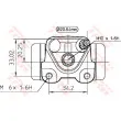 Cylindre de roue TRW BWF273 - Visuel 2