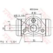 Cylindre de roue TRW BWH139 - Visuel 2