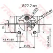 Cylindre de roue TRW BWH140 - Visuel 2