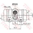 Cylindre de roue TRW BWH142 - Visuel 2