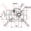 Cylindre de roue TRW BWH186 - Visuel 2