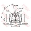 Cylindre de roue TRW BWH231 - Visuel 2