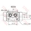 Cylindre de roue TRW BWH241 - Visuel 2