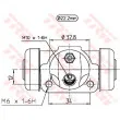 Cylindre de roue TRW BWH296 - Visuel 2