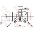 Cylindre de roue TRW BWH300 - Visuel 2