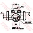 Cylindre de roue TRW BWK117 - Visuel 2
