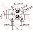 Cylindre de roue TRW BWK223 - Visuel 2