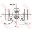 Cylindre de roue TRW BWN103 - Visuel 2