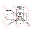 Cylindre de roue TRW BWN128 - Visuel 2