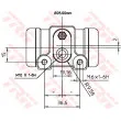 Cylindre de roue TRW BWN240 - Visuel 2