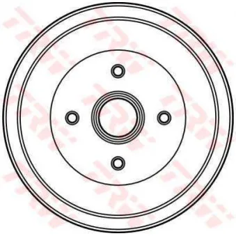 Tambour de frein TRW DB4019