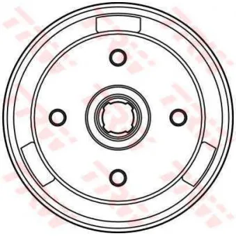 Tambour de frein TRW DB4046