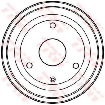 Tambour de frein TRW DB4079