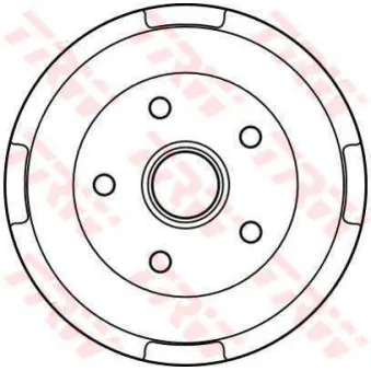 Tambour de frein TRW DB4132