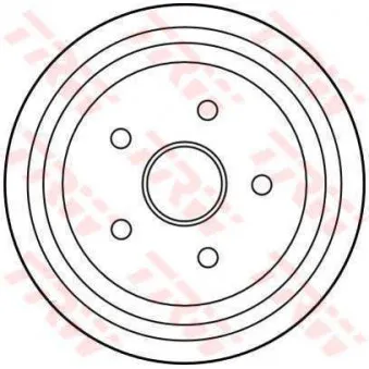 Tambour de frein TRW DB4145