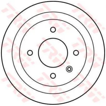 Tambour de frein TRW DB4178