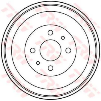Tambour de frein TRW DB4183
