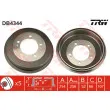 Tambour de frein TRW DB4344 - Visuel 1
