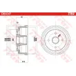 Tambour de frein TRW DB4347 - Visuel 2