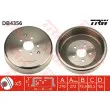 Tambour de frein TRW DB4356 - Visuel 1