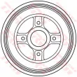 Tambour de frein TRW DB4400B - Visuel 2