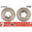Jeu de 2 disques de frein avant TRW DF2390S - Visuel 1