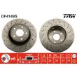 Jeu de 2 disques de frein avant TRW DF4149S - Visuel 1