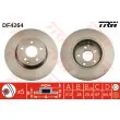 Jeu de 2 disques de frein avant TRW DF4264 - Visuel 1