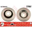 Jeu de 2 disques de frein avant TRW DF4695S - Visuel 1