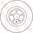 Jeu de 2 disques de frein avant TRW DF4695S - Visuel 2