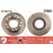 Jeu de 2 disques de frein arrière TRW DF4821S - Visuel 1