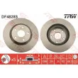 Jeu de 2 disques de frein avant TRW DF4828S - Visuel 1